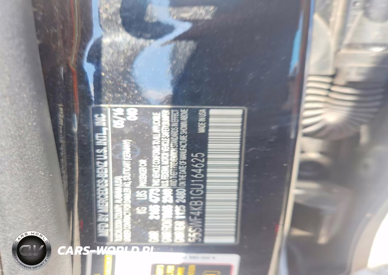 2016 Mercedes-Benz C 300 4Matic VIN:55SWF4KB1GU164625 - 12