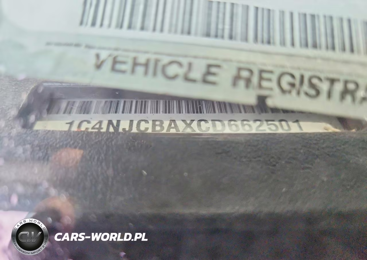2012 Jeep Compass Sport VIN:1C4NJCBAXCD662501 - 12