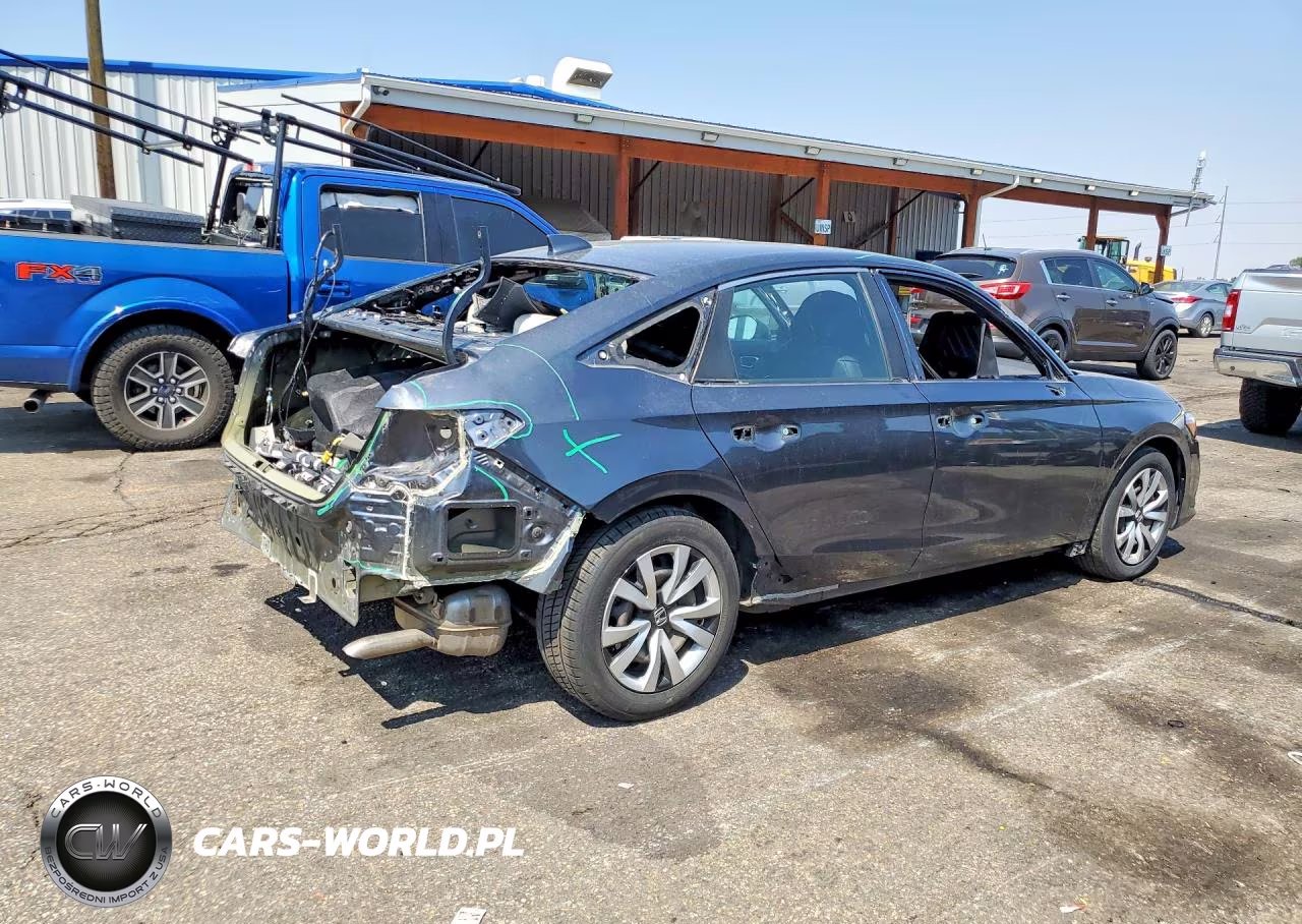 2022 Honda Civic Lx VIN:2HGFE2F25NH511109 - 3