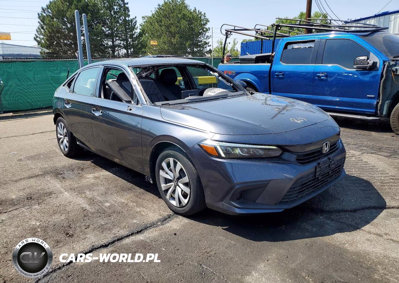 2022 Honda Civic Lx VIN:2HGFE2F25NH511109 - 4