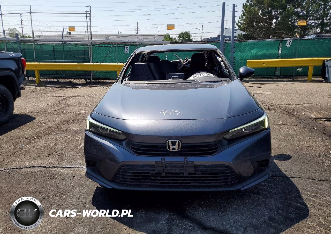 2022 Honda Civic Lx VIN:2HGFE2F25NH511109 - 5