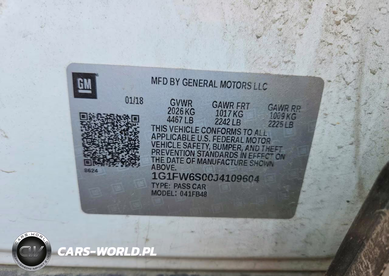 2018 Chevrolet Bolt Ev Lt VIN:1G1FW6S00J4109604 - 12