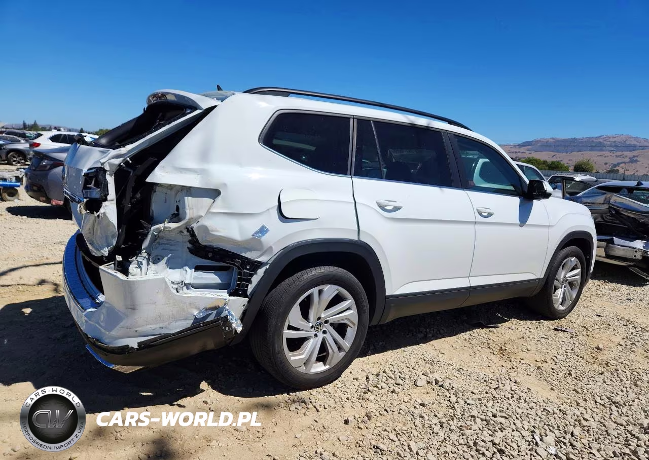 2023 Volkswagen Atlas Se VIN:1V2JR2CA0PC525139 - 3