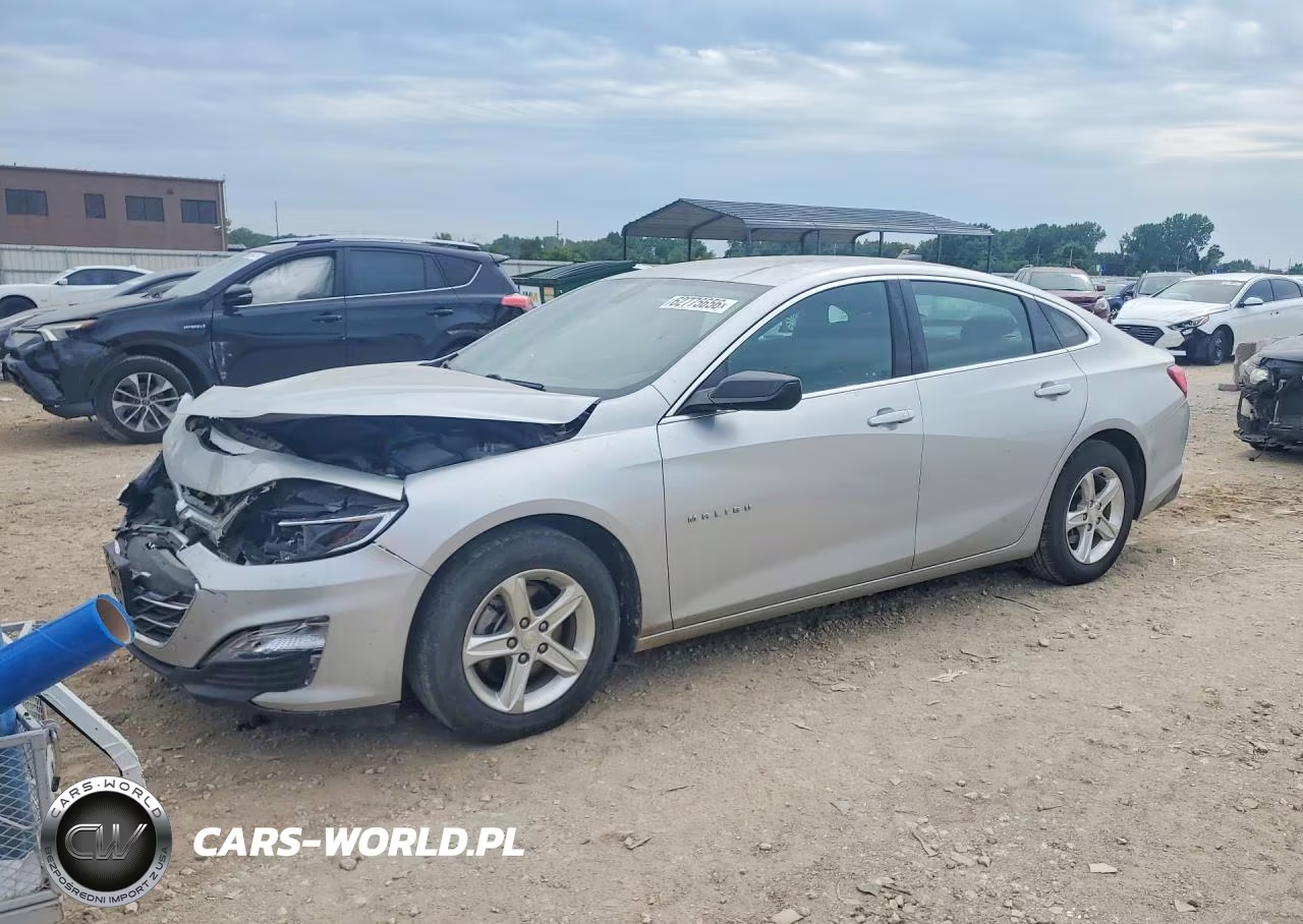 2021 Chevrolet Malibu Ls VIN:1G1ZC5ST1MF036181 - 1