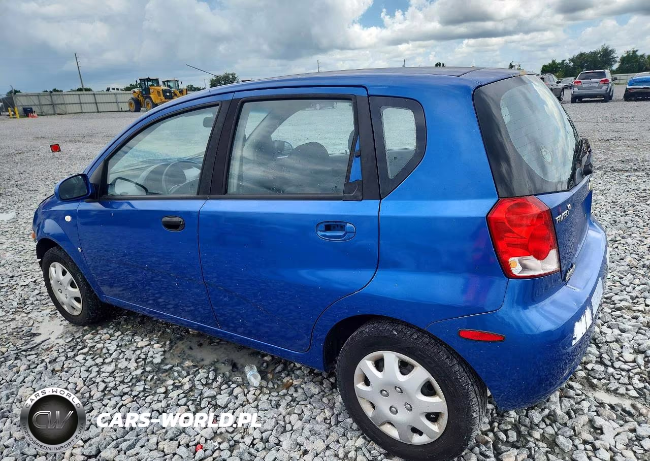 2008 Chevrolet Aveo Base VIN:KL1TD66608B191961 - 2
