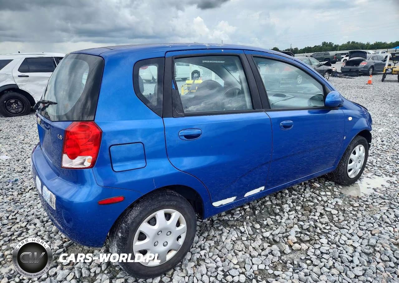 2008 Chevrolet Aveo Base VIN:KL1TD66608B191961 - 3