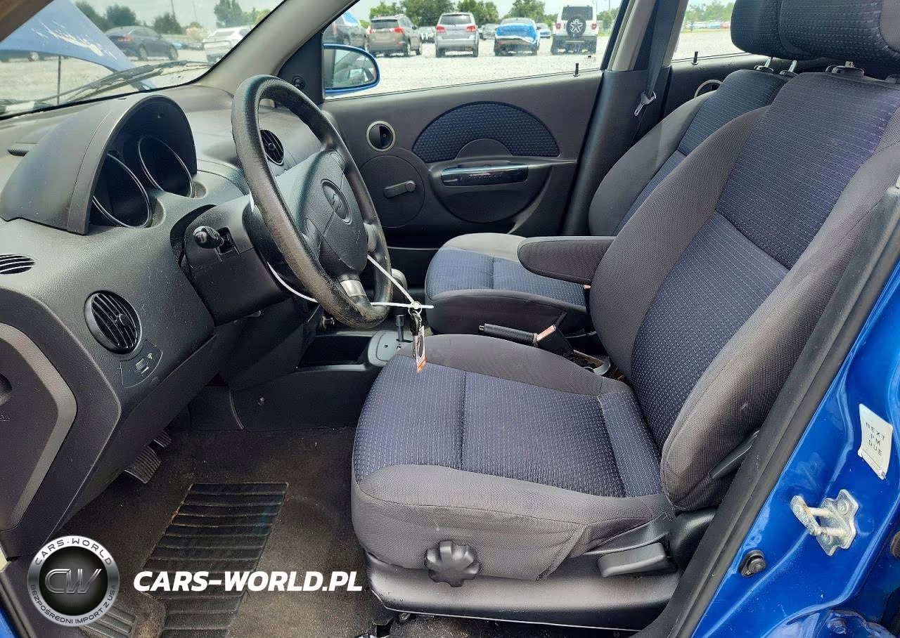 2008 Chevrolet Aveo Base VIN:KL1TD66608B191961 - 7