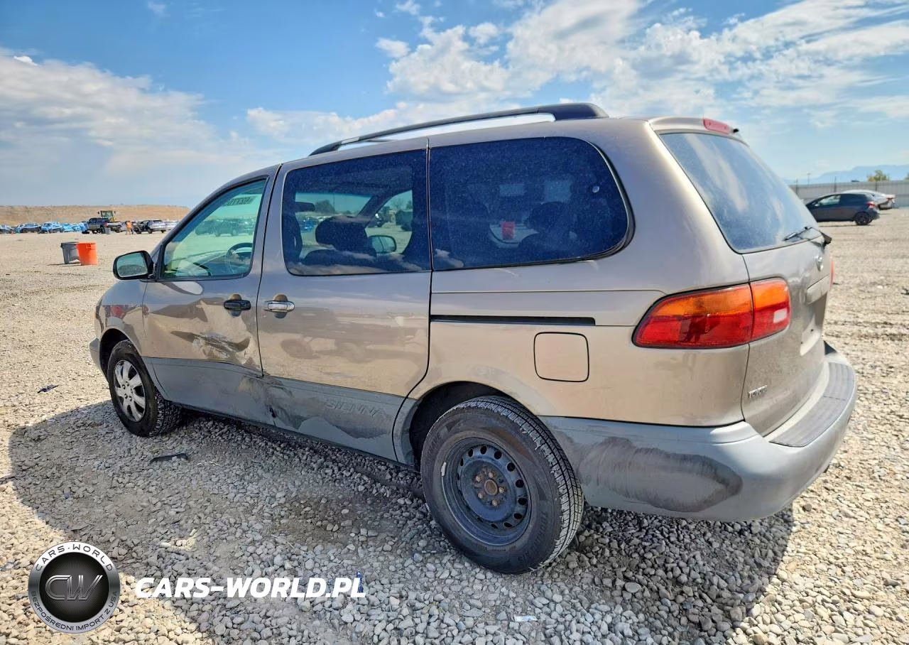 1999 Toyota Sienna Le VIN:4T3ZF13C9XU117017 - 2