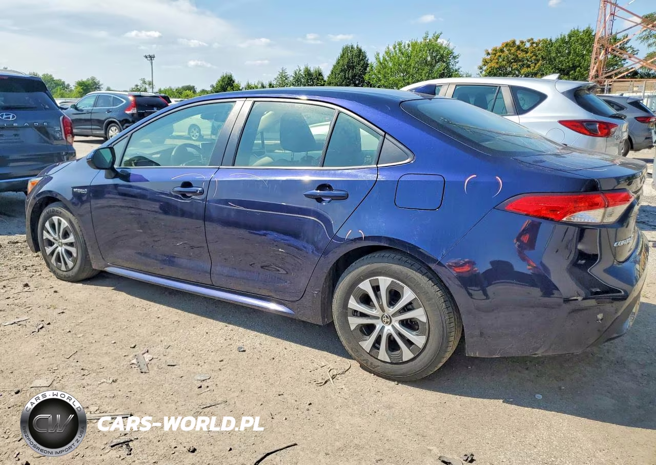 2021 Toyota Corolla Le VIN:JTDEAMDE4MJ020302 - 2