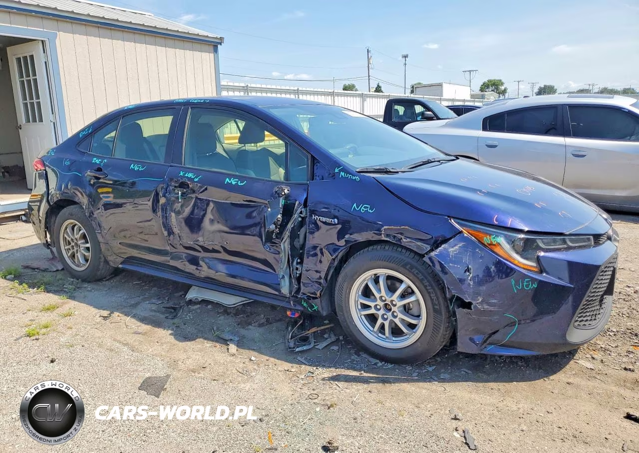 2021 Toyota Corolla Le VIN:JTDEAMDE4MJ020302 - 4
