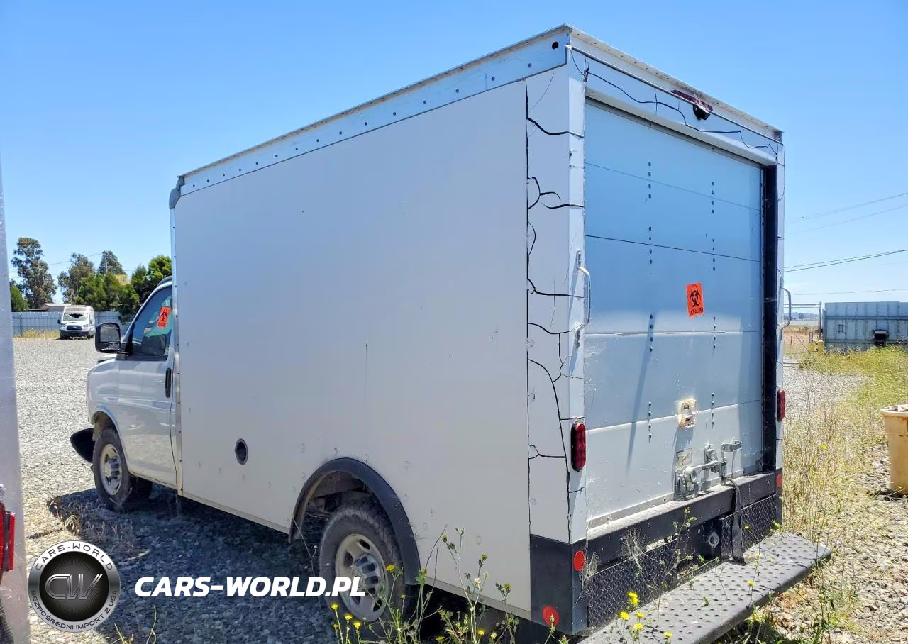 2019 Chevrolet Express Box Truck VIN:1GB0GRFP4K1298347 - 2