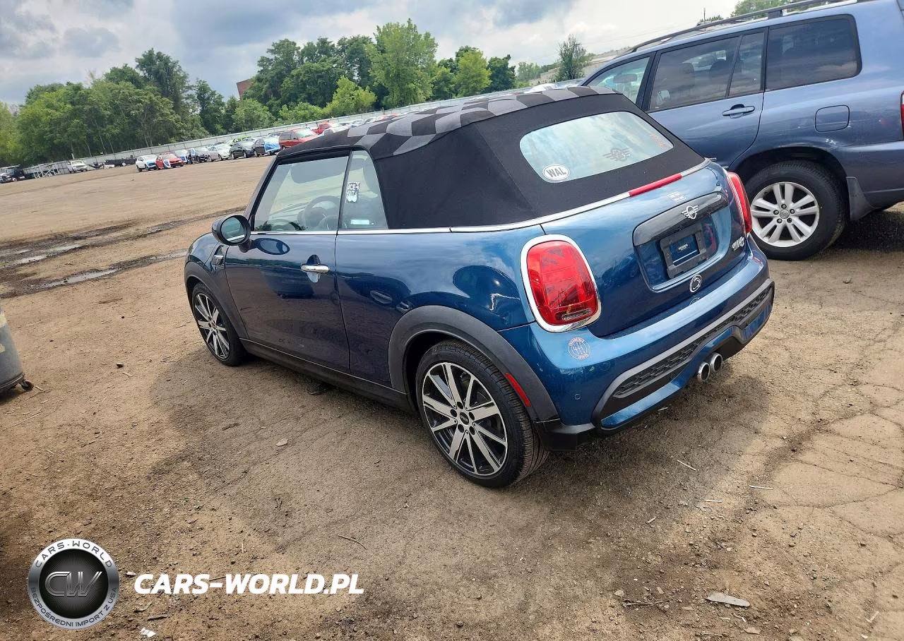 2022 Mini Cooper S VIN:WMW43DL06N3N40564 - 2