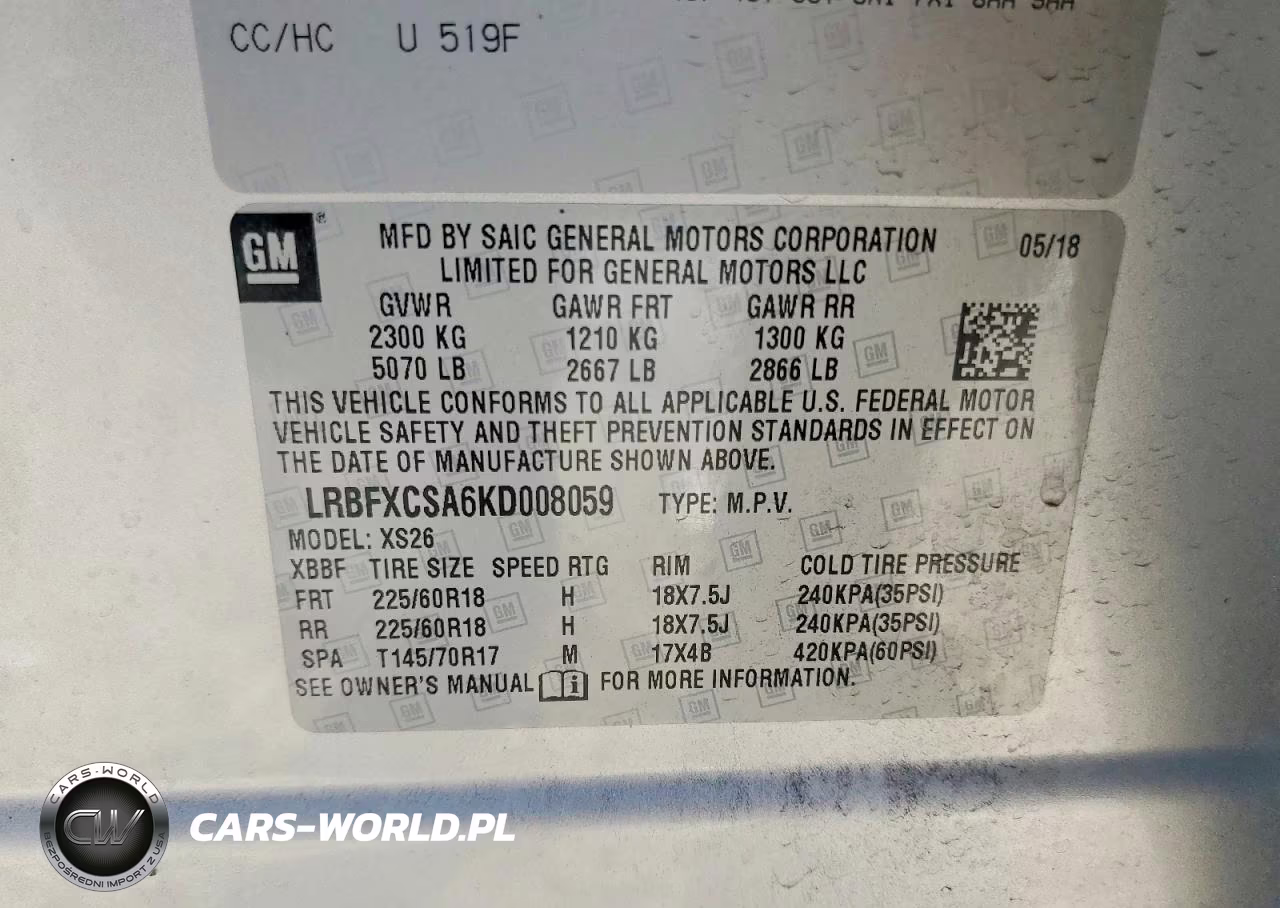 2019 Buick Envision Essence VIN:LRBFXCSA6KD008059 - 13