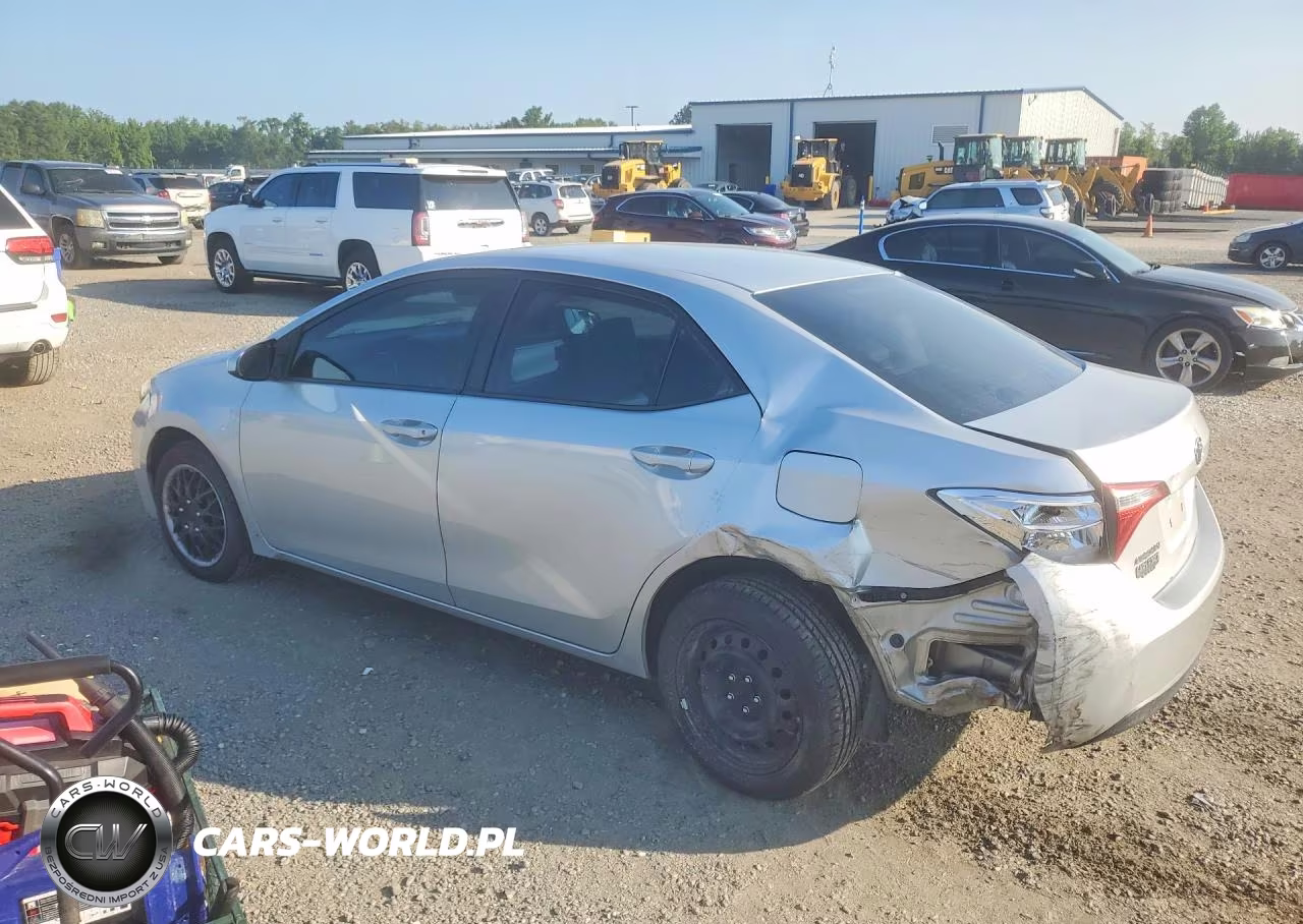 2016 Toyota Corolla Le VIN:5YFBURHE6GP399997 - 2