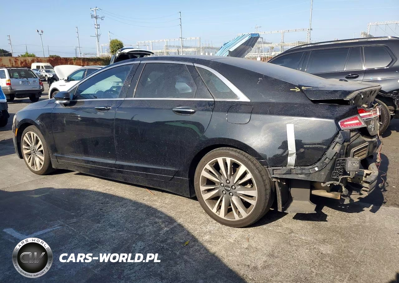 2017 Lincoln Mkz Hybrid Reserve VIN:3LN6L5MU8HR615463 - 2