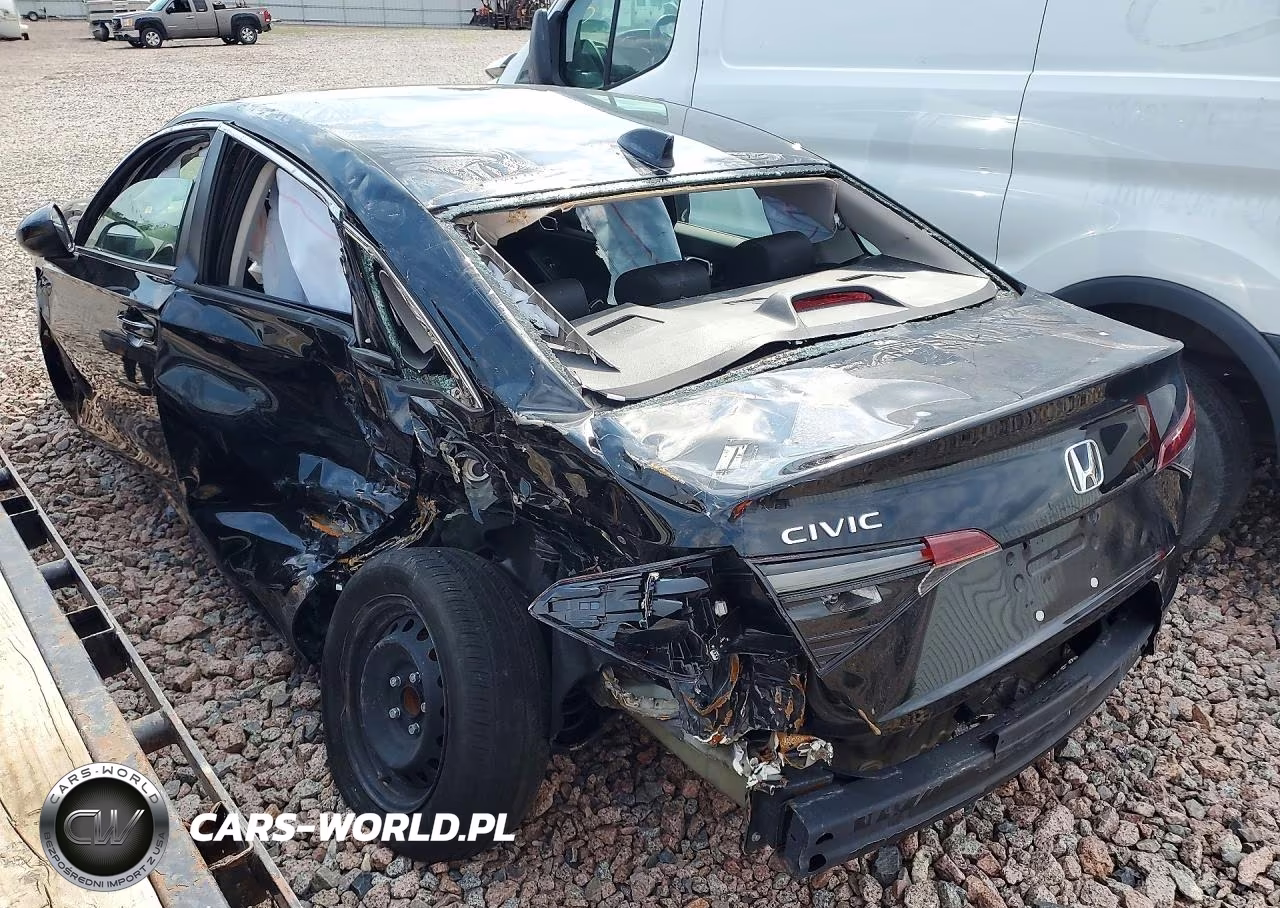 2025 Honda Civic Lx VIN:2HGFE2F21SH600493 - 2
