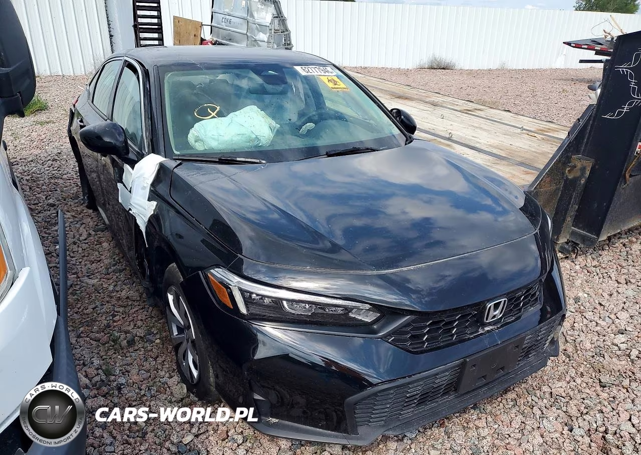 2025 Honda Civic Lx VIN:2HGFE2F21SH600493 - 4