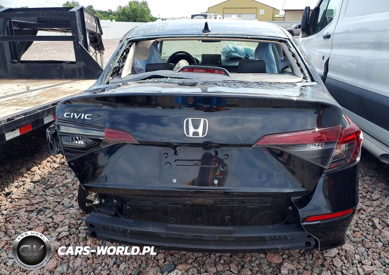 2025 Honda Civic Lx VIN:2HGFE2F21SH600493 - 6