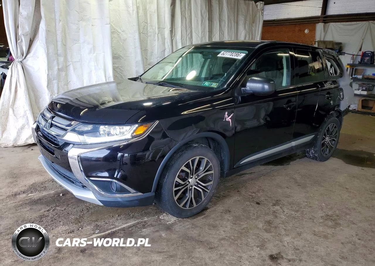 2017 Mitsubishi Outlander Es VIN:JA4AZ2A3XHZ037556 - 1