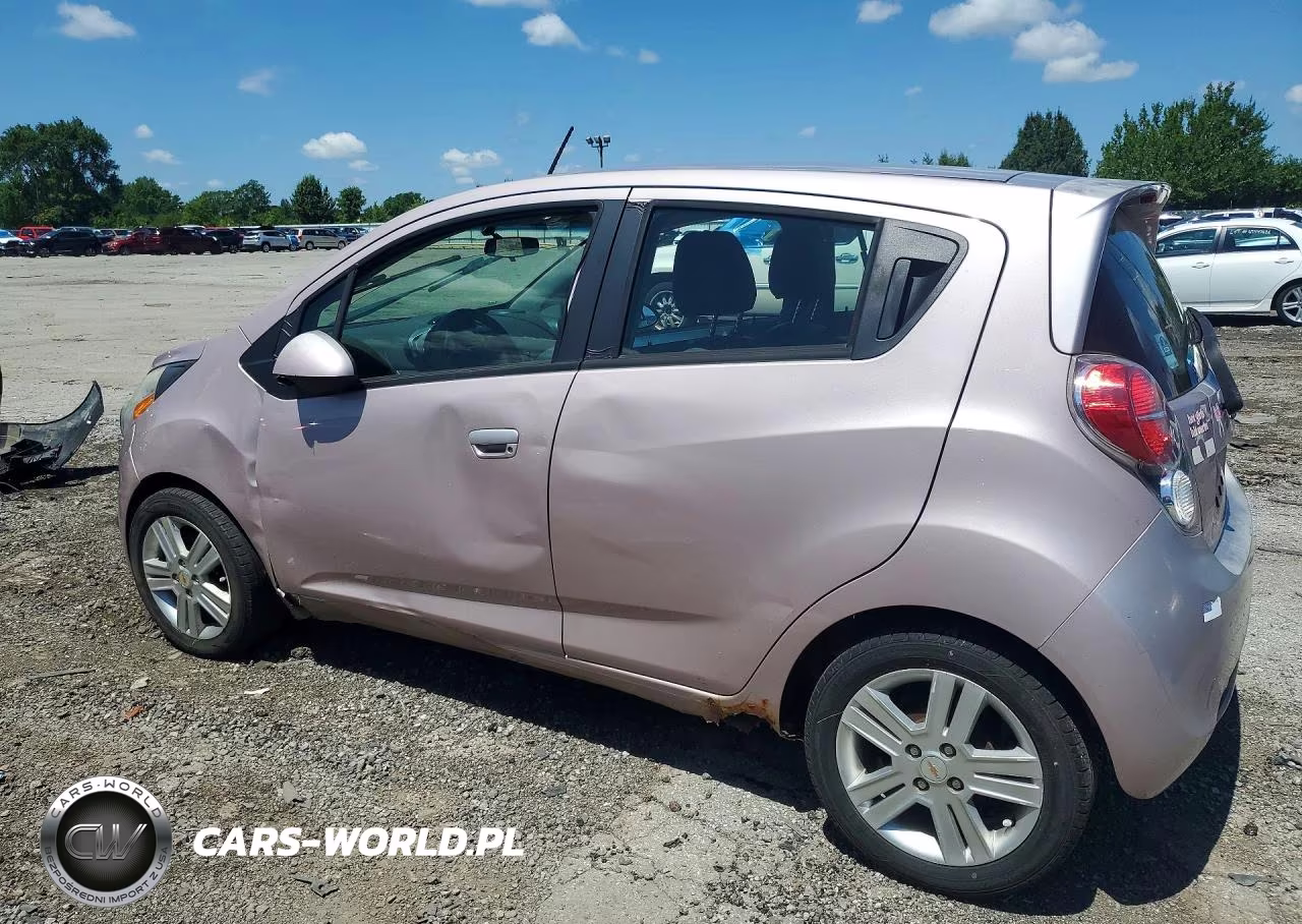 2013 Chevrolet Spark 1Lt VIN:KL8CD6S93DC580969 - 2
