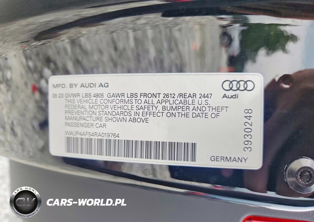 2024 Audi S5 Premium Plus VIN:WAUP4AF54RA019764 - 12