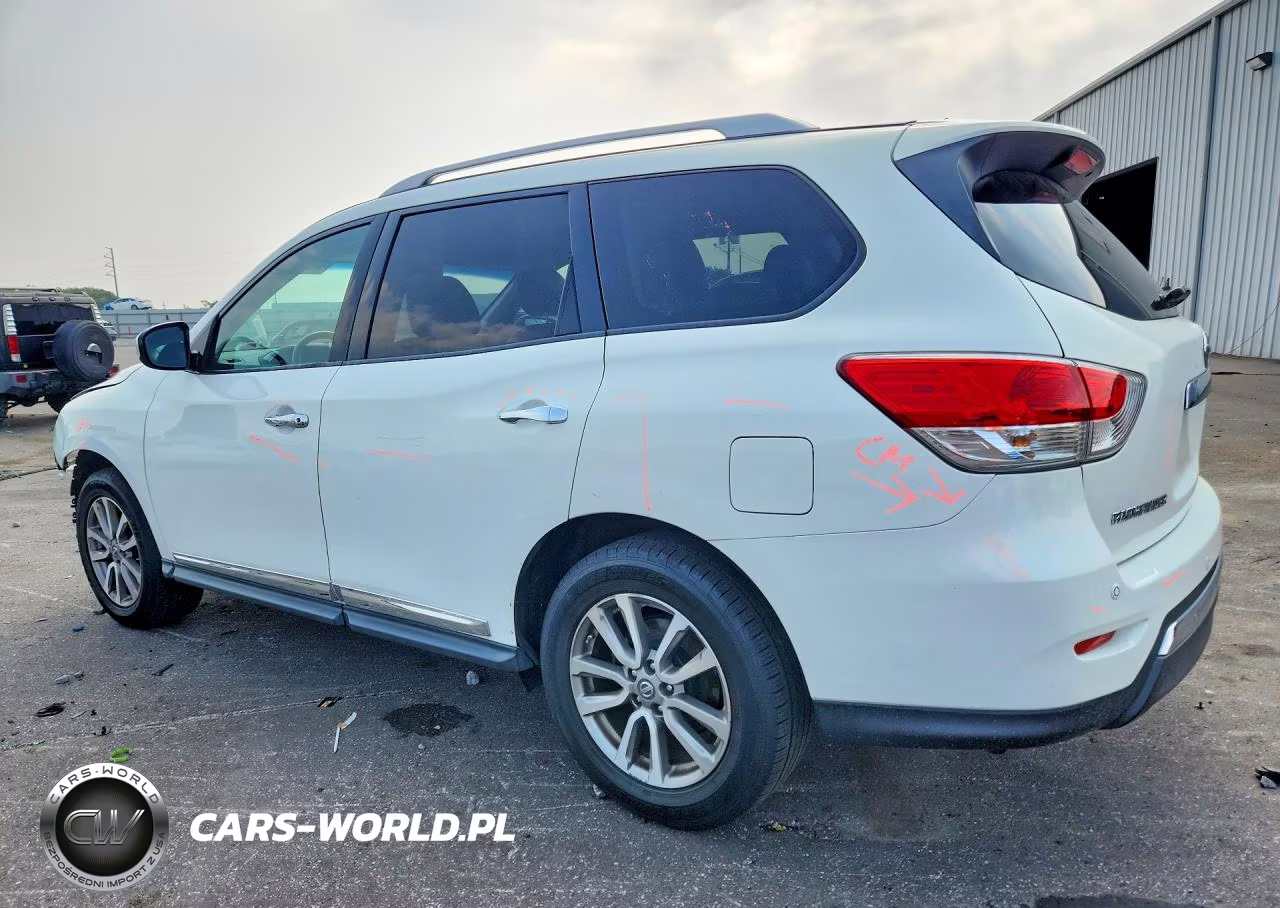 2014 Nissan Pathfinder Sl VIN:5N1AR2MN1EC727189 - 2