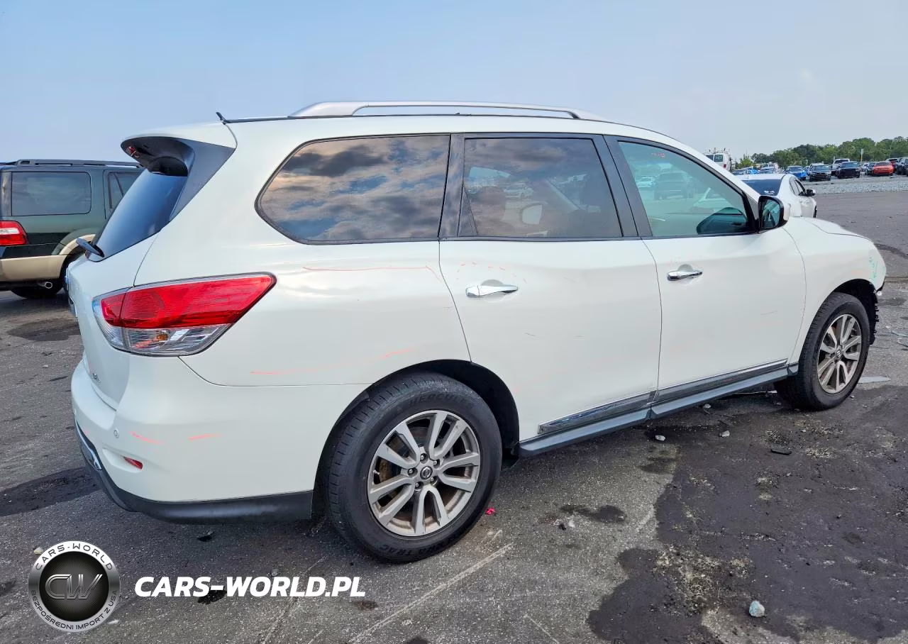 2014 Nissan Pathfinder Sl VIN:5N1AR2MN1EC727189 - 3