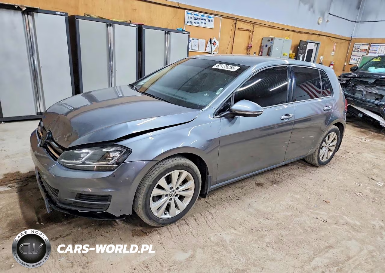 2015 Volkswagen Golf Tdi VIN:3VW2A7AU6FM013614 - 1