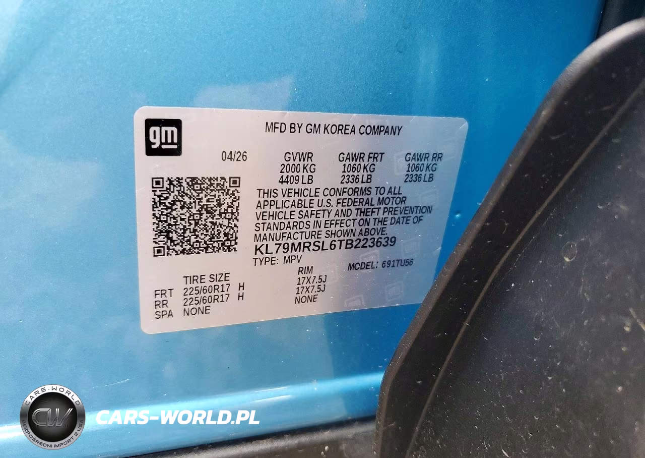 2026 Chevrolet Trailblazer Lt VIN:KL79MRSL6TB223639 - 14