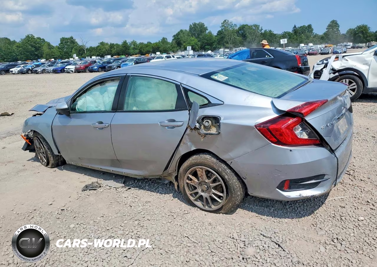 2021 Honda Civic Lx VIN:2HGFC2F66MH529187 - 2