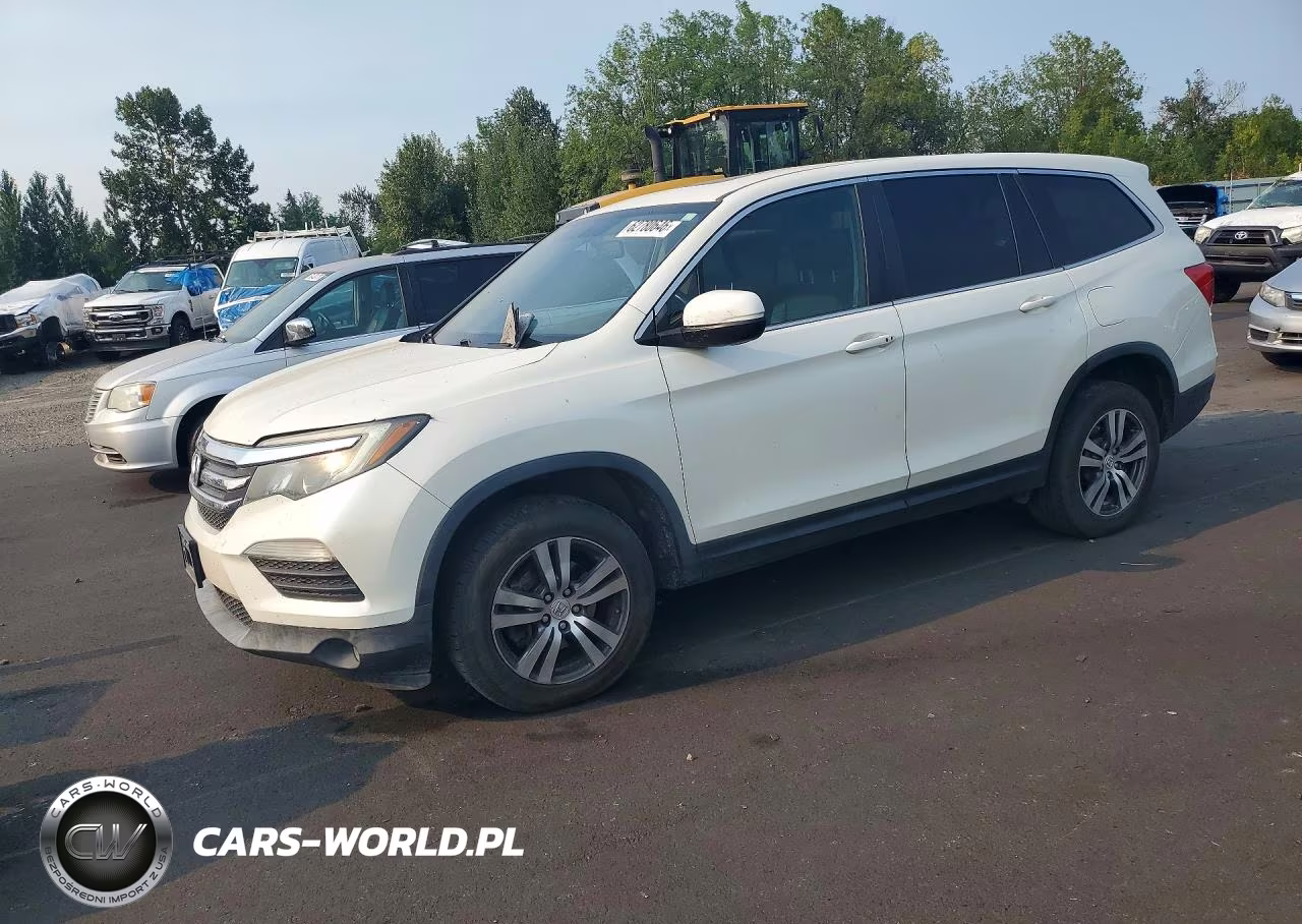 2017 Honda Pilot Exl VIN:5FNYF6H5XHB015834 - 1
