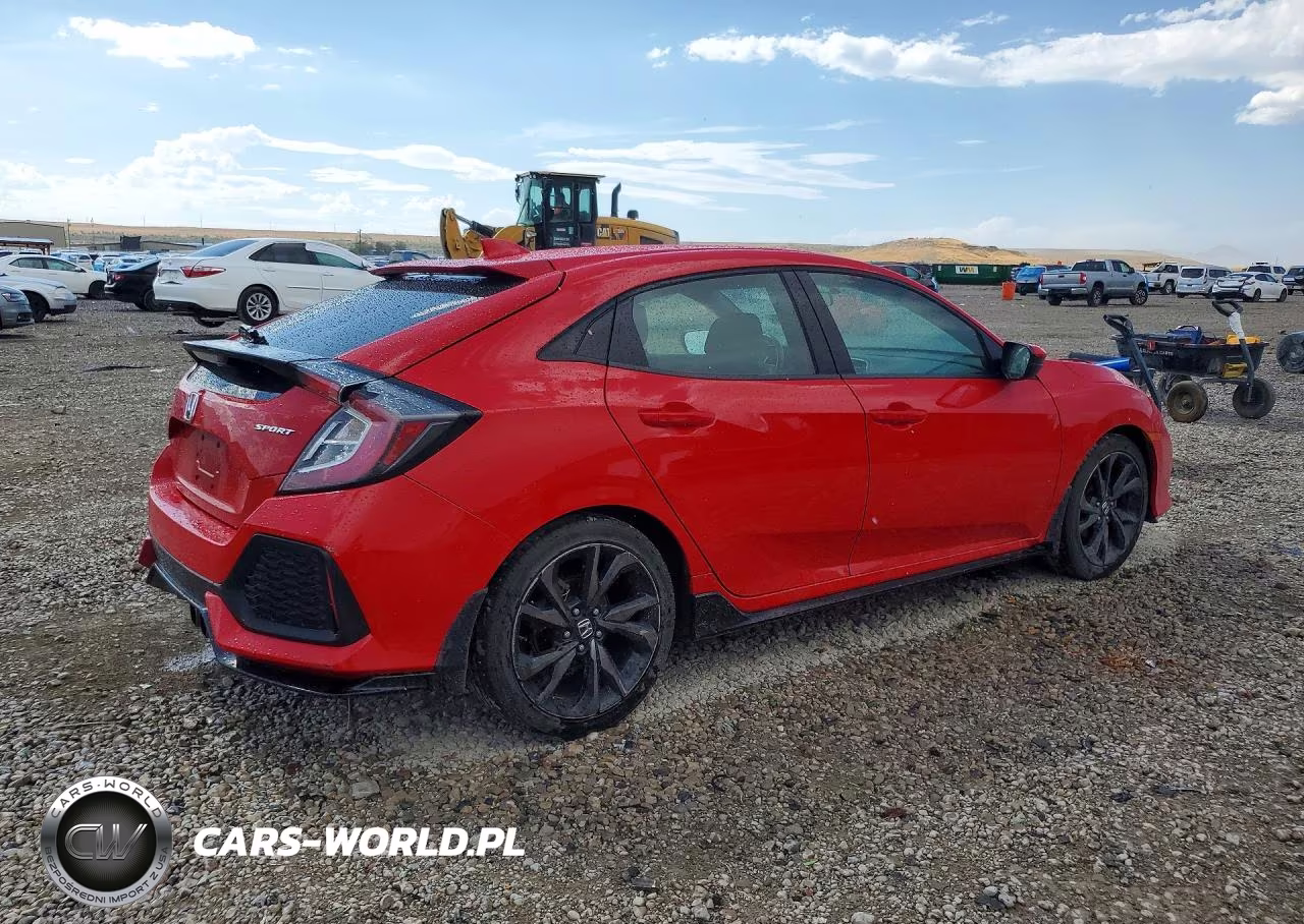 2018 Honda Civic Sport VIN:SHHFK7H42JU213246 - 3