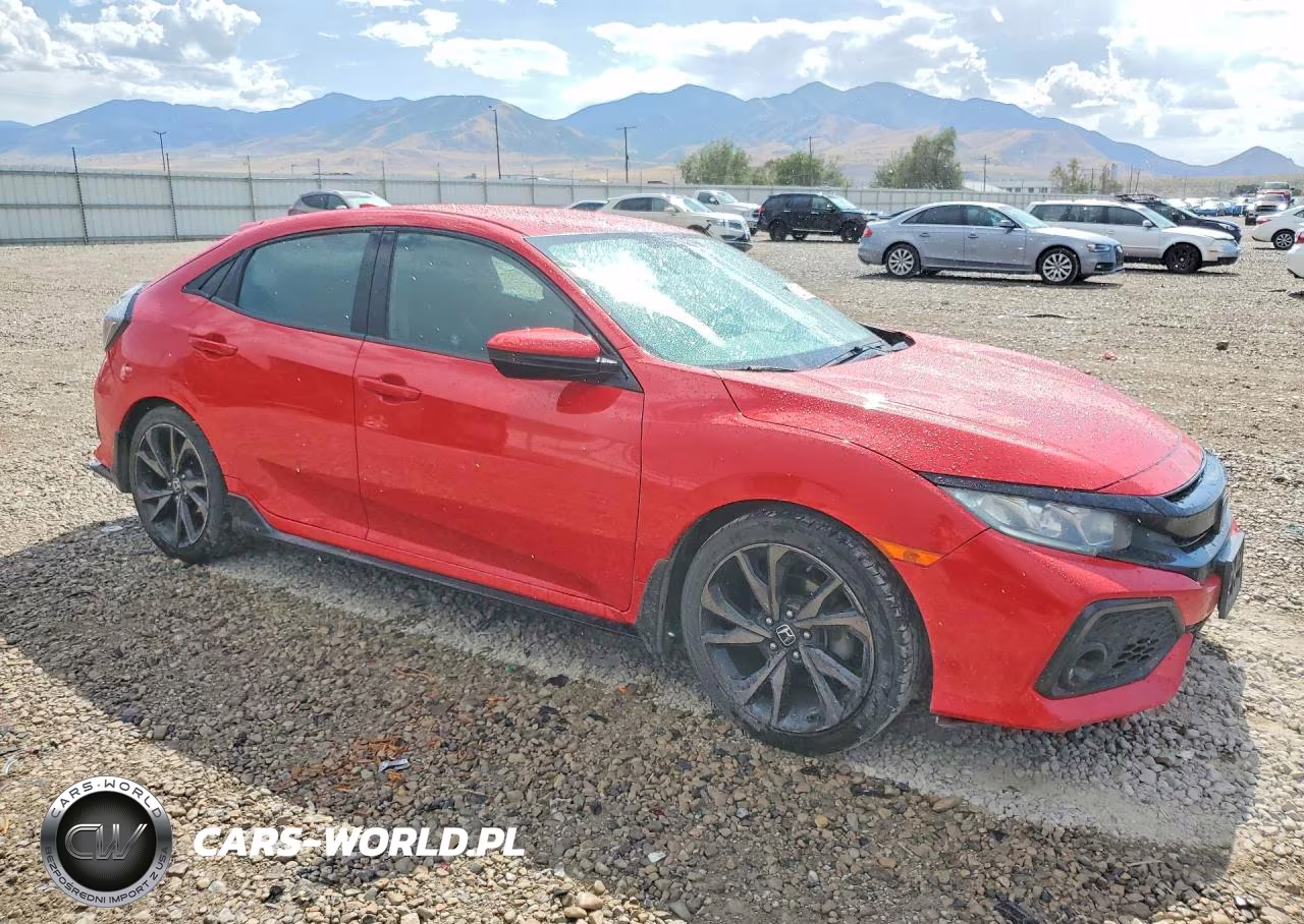 2018 Honda Civic Sport VIN:SHHFK7H42JU213246 - 4