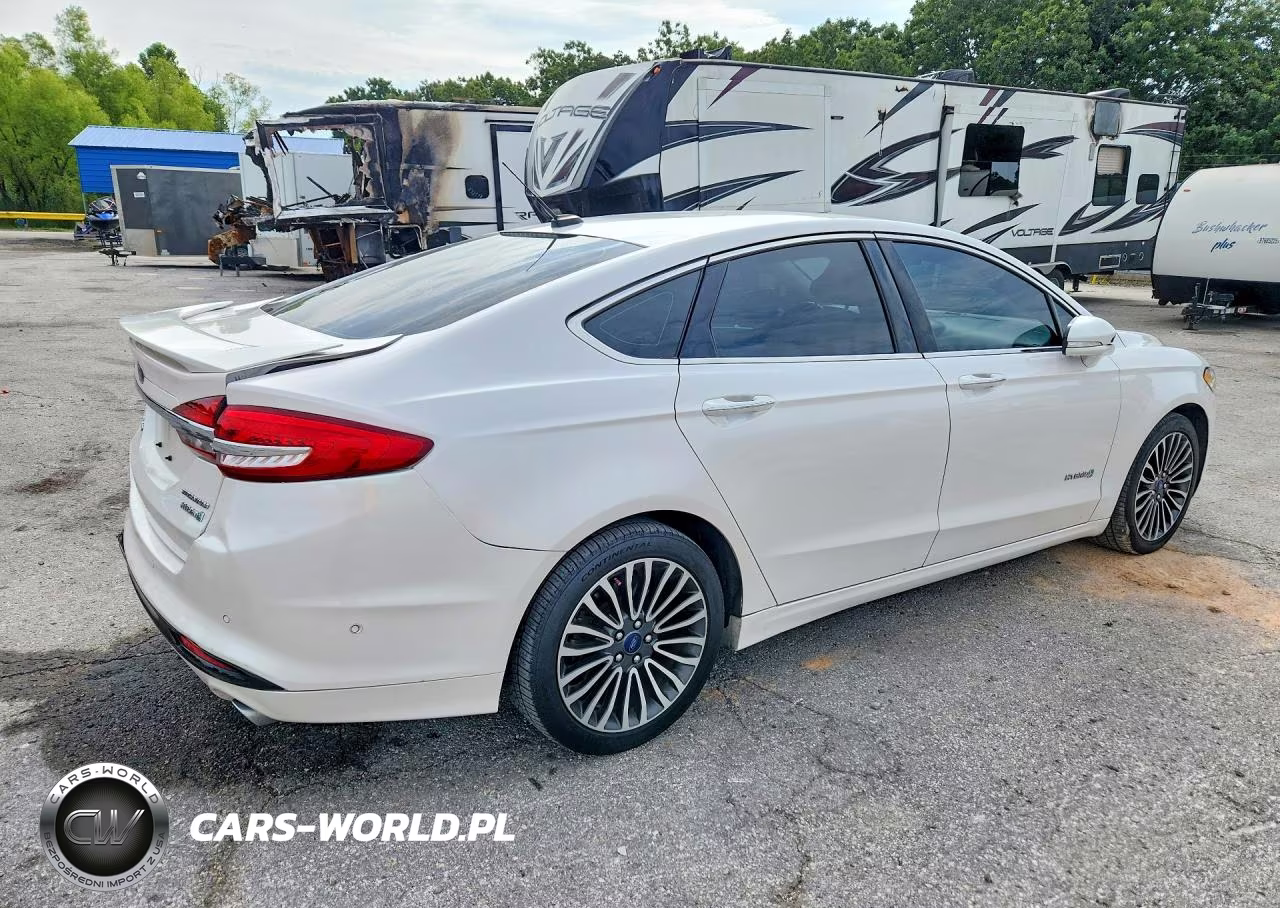 2017 Ford Fusion Titanium Hev VIN:3FA6P0RUXHR264307 - 3