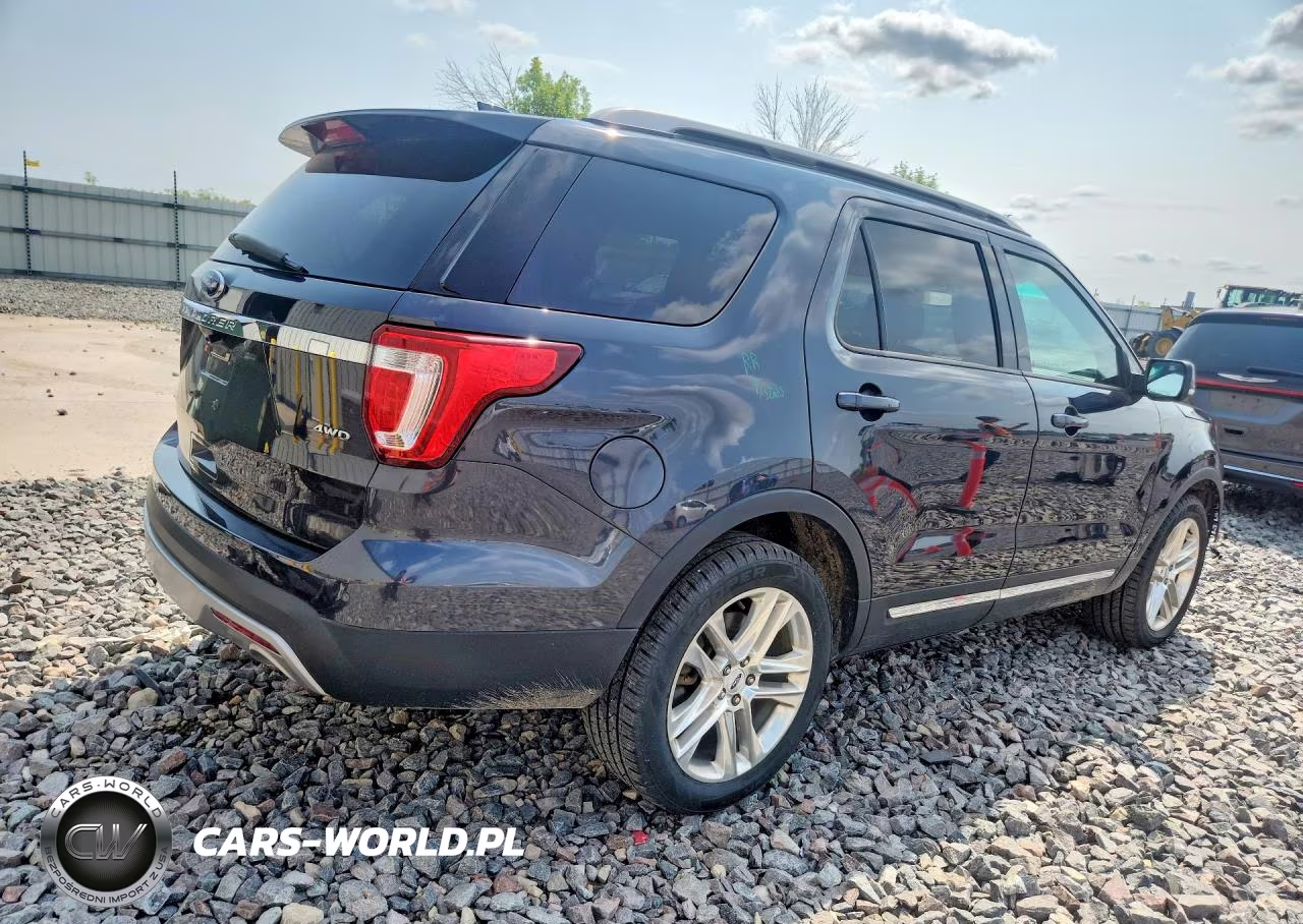 2017 Ford Explorer Xlt VIN:1FM5K8D8XHGB60772 - 3