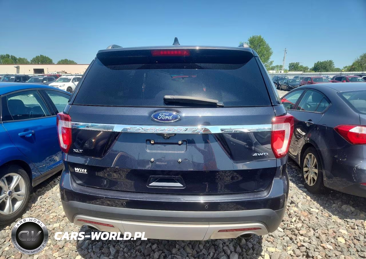 2017 Ford Explorer Xlt VIN:1FM5K8D8XHGB60772 - 6