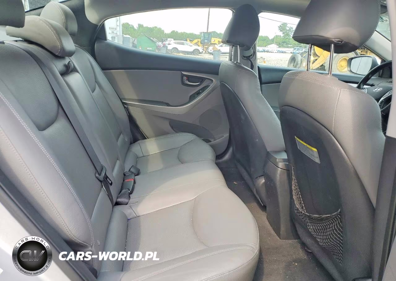 2013 Hyundai Elantra Limited VIN:KMHDH4AE8DU499247 - 10