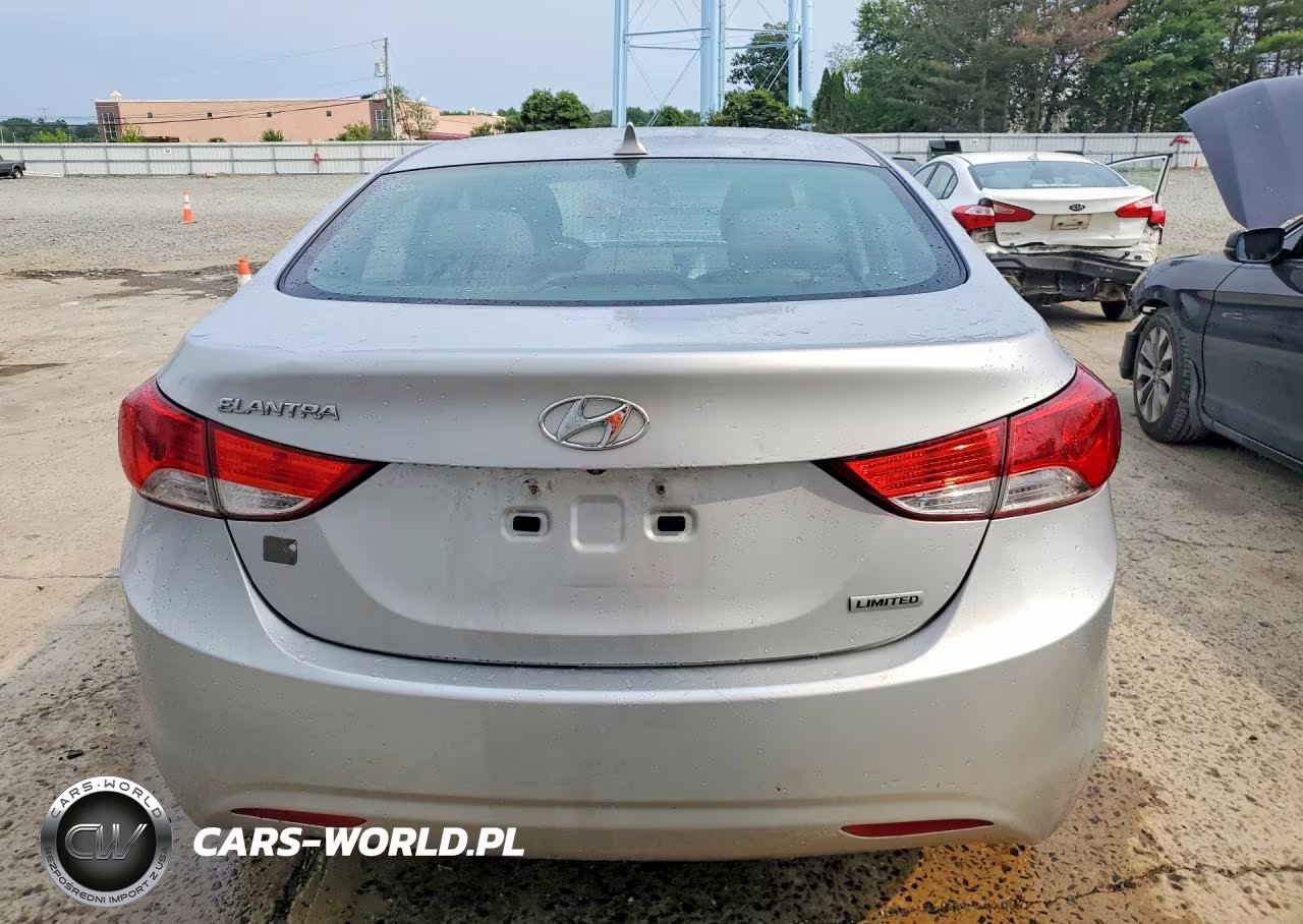 2013 Hyundai Elantra Limited VIN:KMHDH4AE8DU499247 - 6