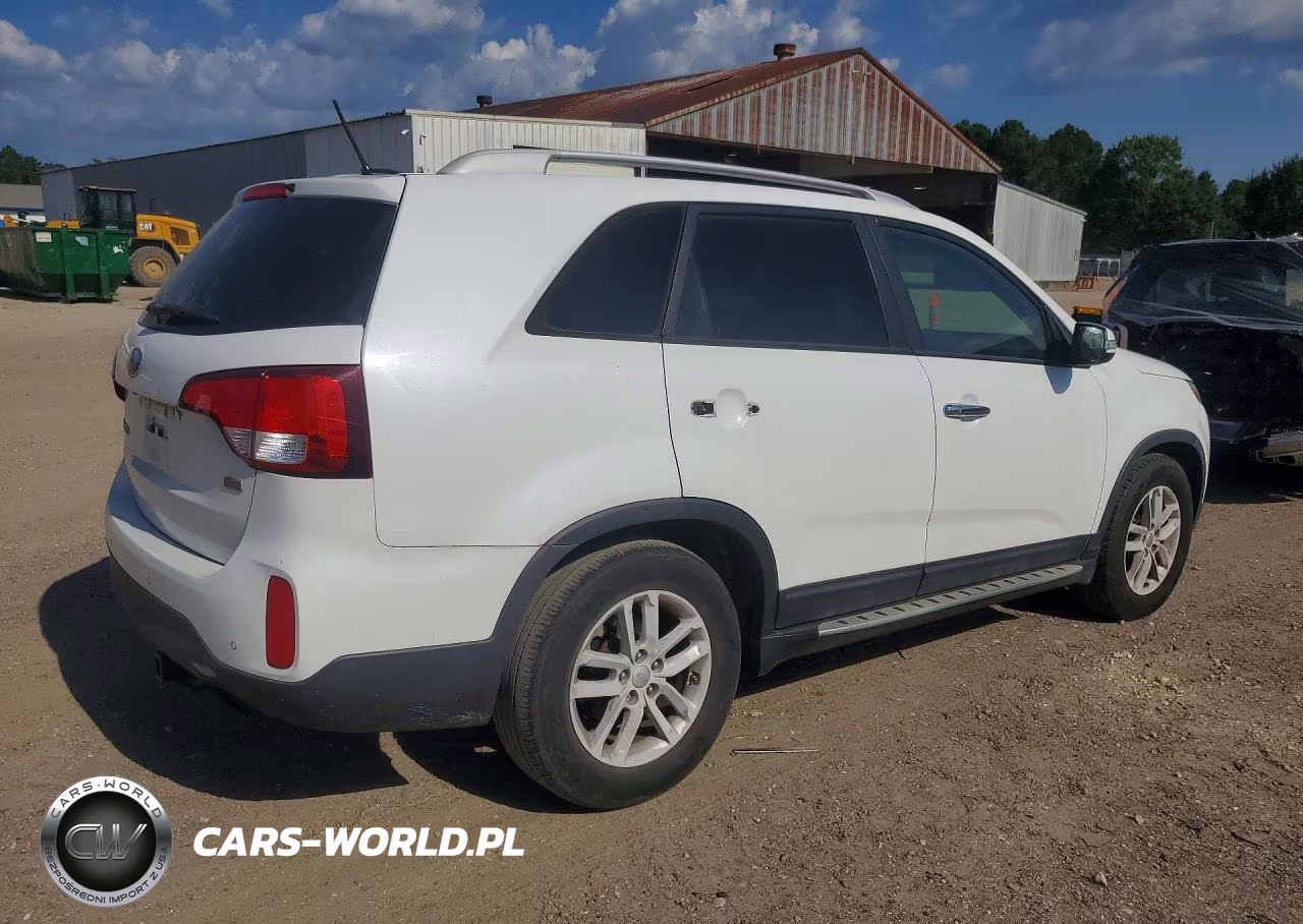 2014 Kia Sorento Lx VIN:5XYKT4A6XEG491222 - 3