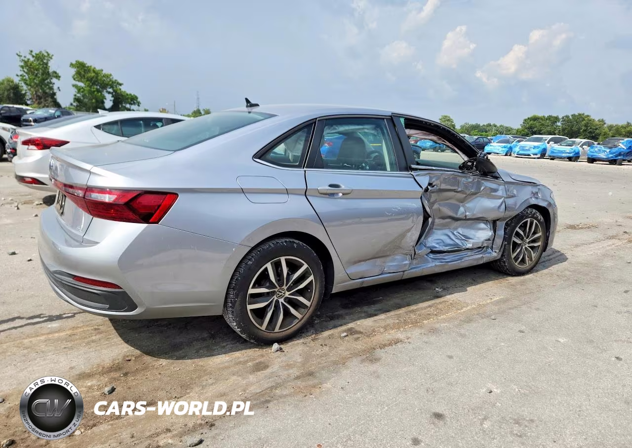 2025 Volkswagen Jetta Se VIN:3VWEX7BUXSM052999 - 3