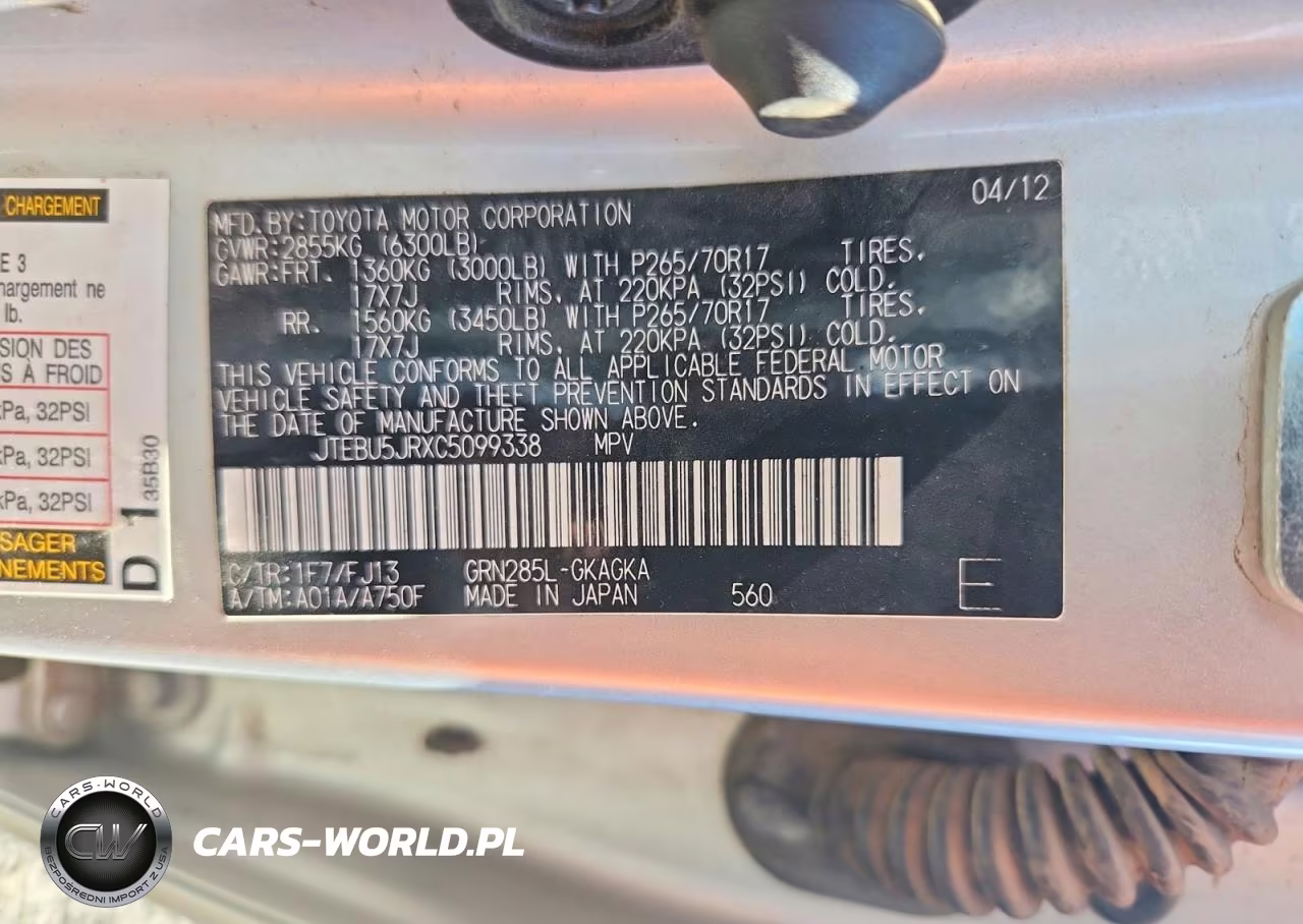 2012 Toyota 4Runner Sr5 VIN:JTEBU5JRXC5099338 - 13