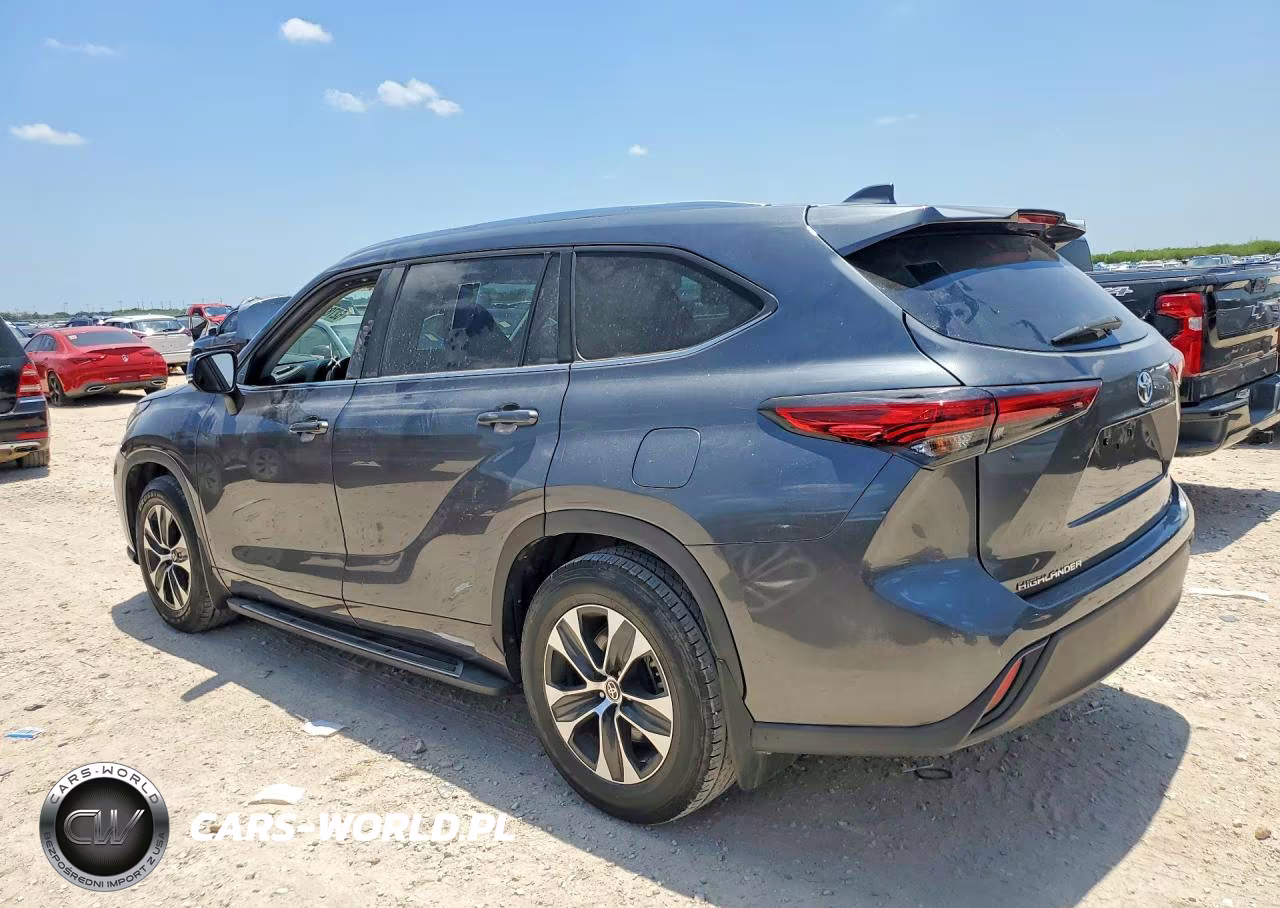 2020 Toyota Highlander Xle VIN:5TDGZRAH3LS016448 - 2