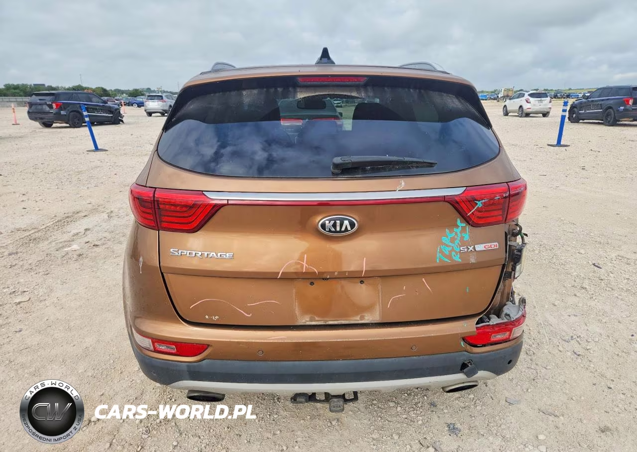 2017 Kia Sportage Sx VIN:KNDPR3A65H7212453 - 6