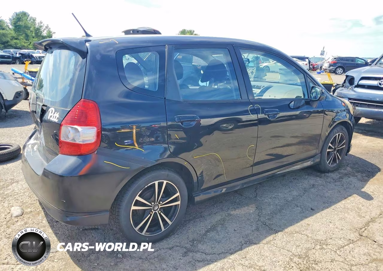 2007 Honda Fit S VIN:JHMGD38627S033365 - 3