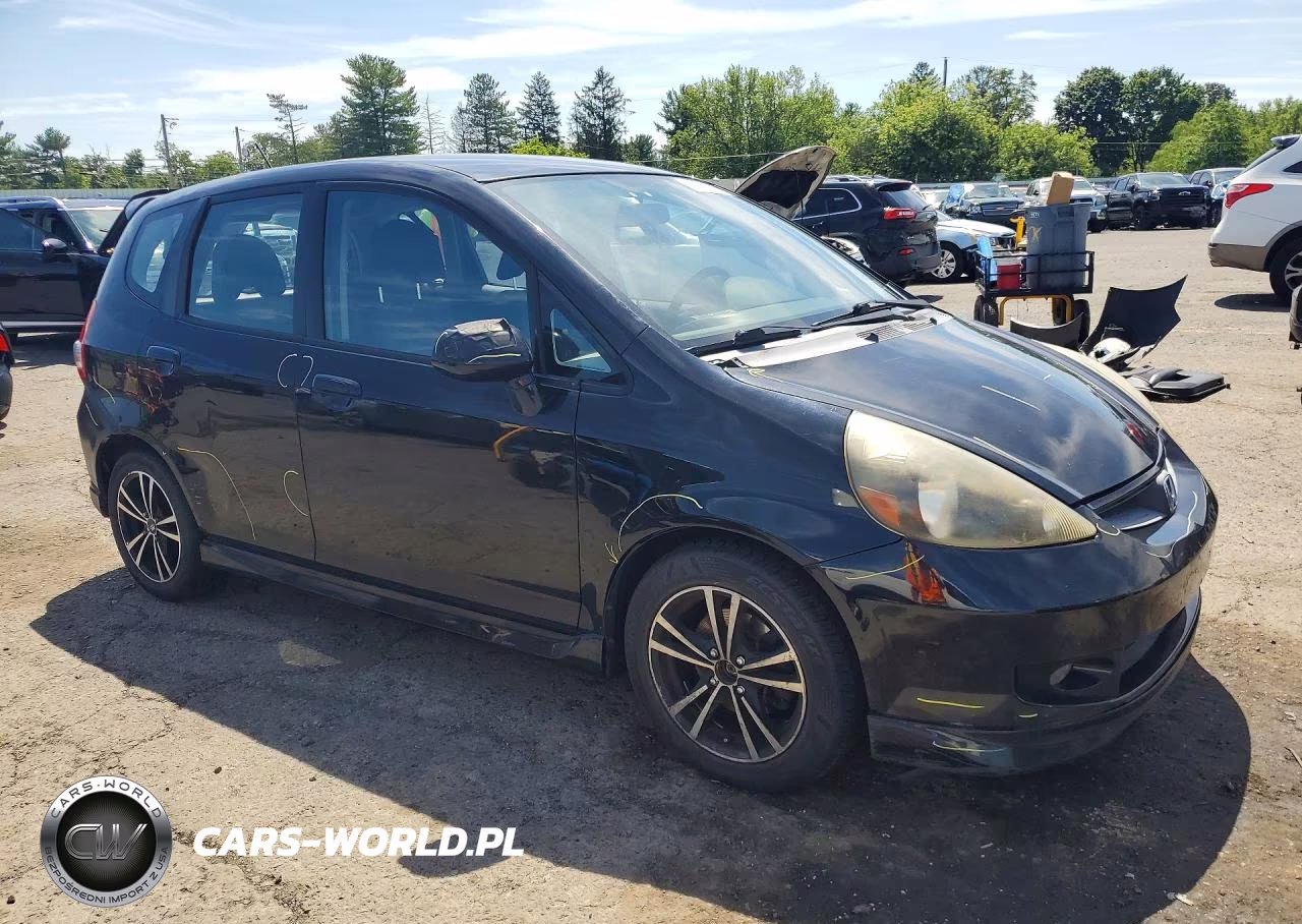 2007 Honda Fit S VIN:JHMGD38627S033365 - 4