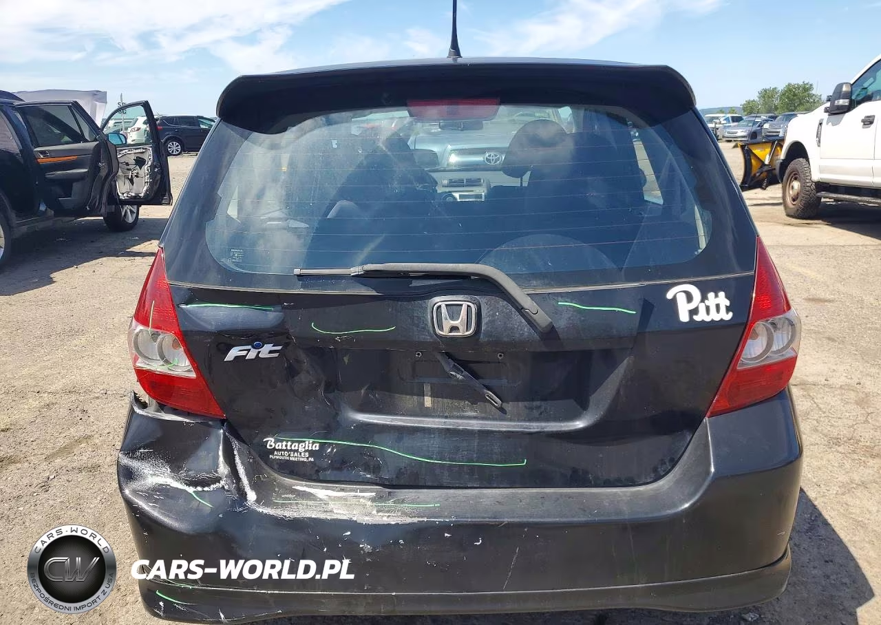 2007 Honda Fit S VIN:JHMGD38627S033365 - 6