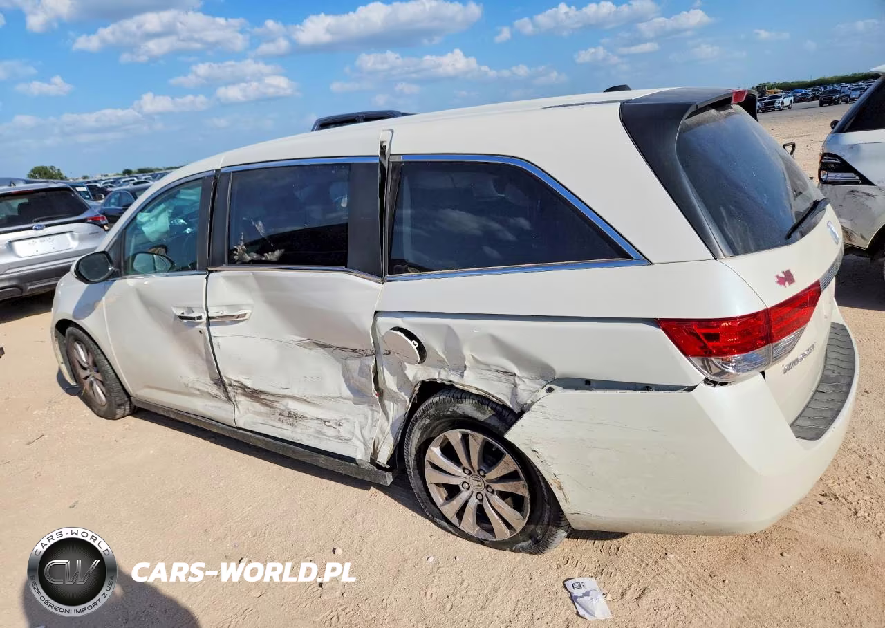 2017 Honda Odyssey Exl VIN:5FNRL5H69HB008423 - 2