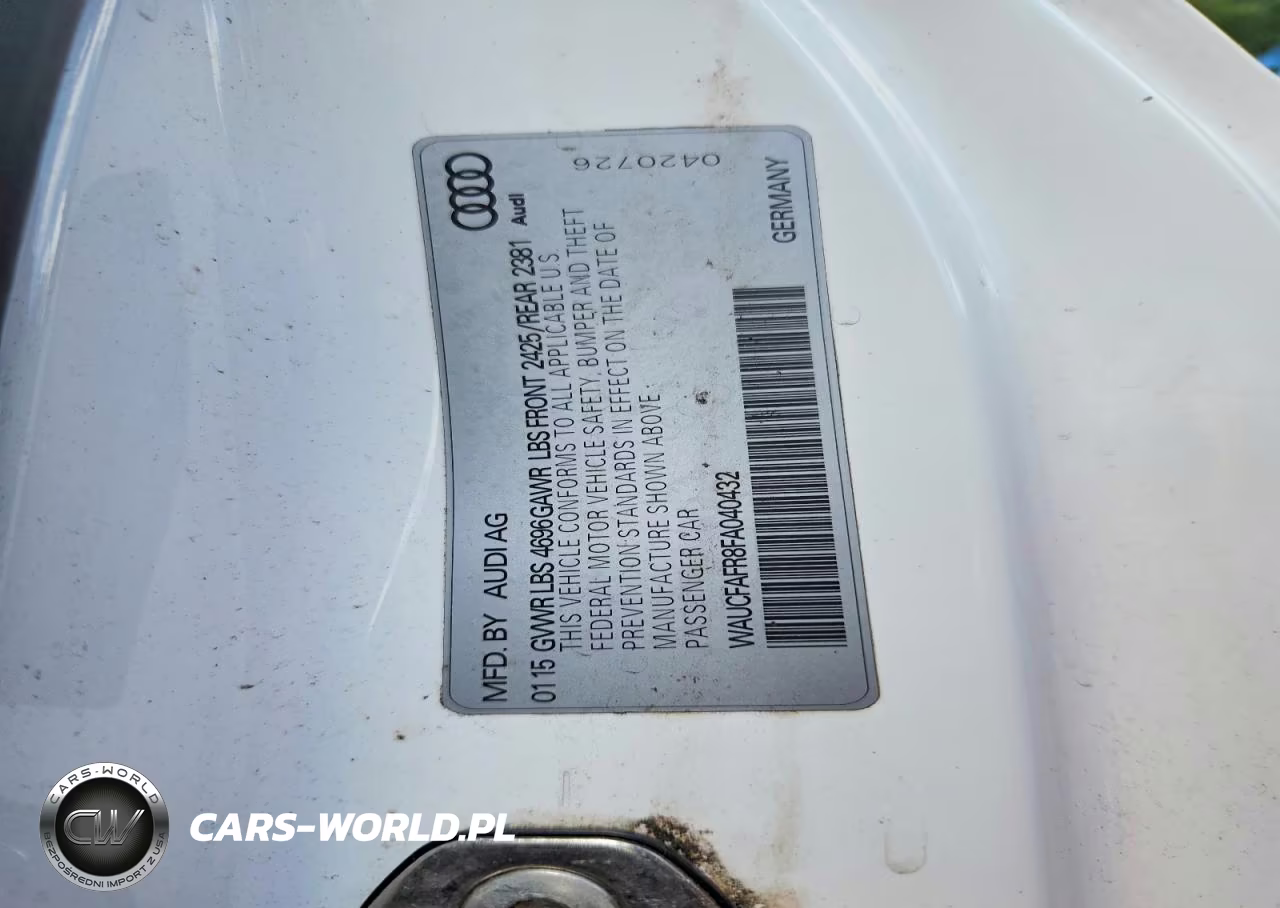 2015 Audi A5 Premium VIN:WAUCFAFR8FA040432 - 12