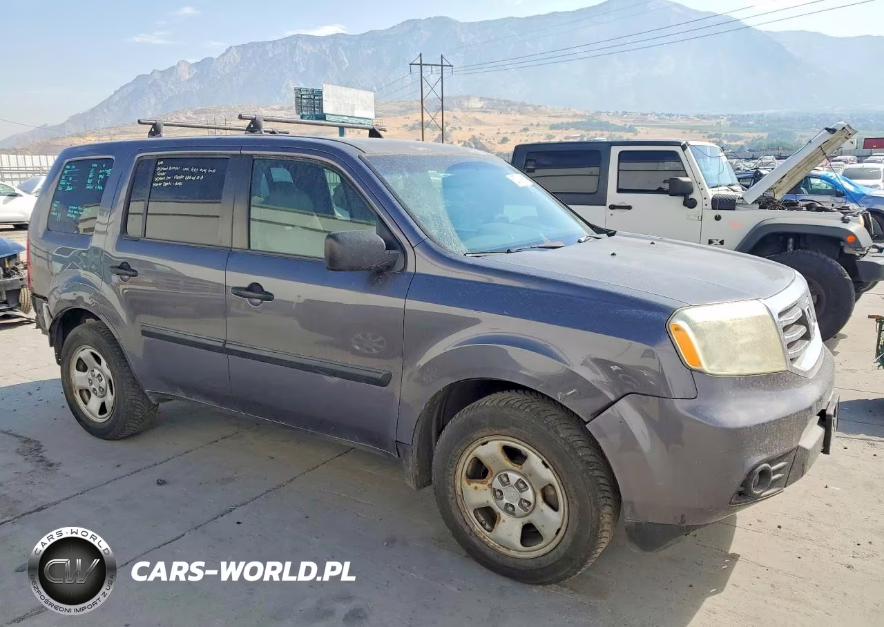 2015 Honda Pilot Lx VIN:5FNYF4H23FB028187 - 4