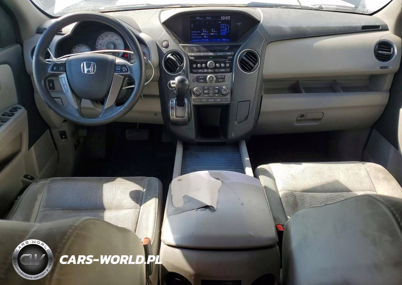 2015 Honda Pilot Lx VIN:5FNYF4H23FB028187 - 8